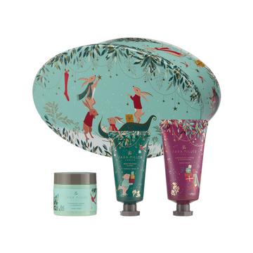 Handpflege-Geschenkset Woodland Tales in ovaler Dose