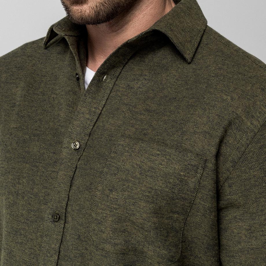 Manor Man Herren Langarm Kent Kragen Regular Fit Hemd  