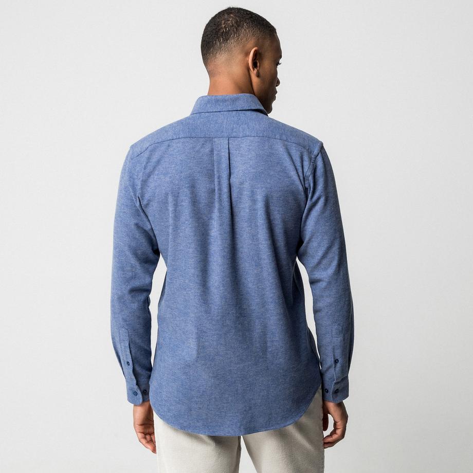 Manor Man Chemise Homme Manches Longues Col Kent Regular Fit  