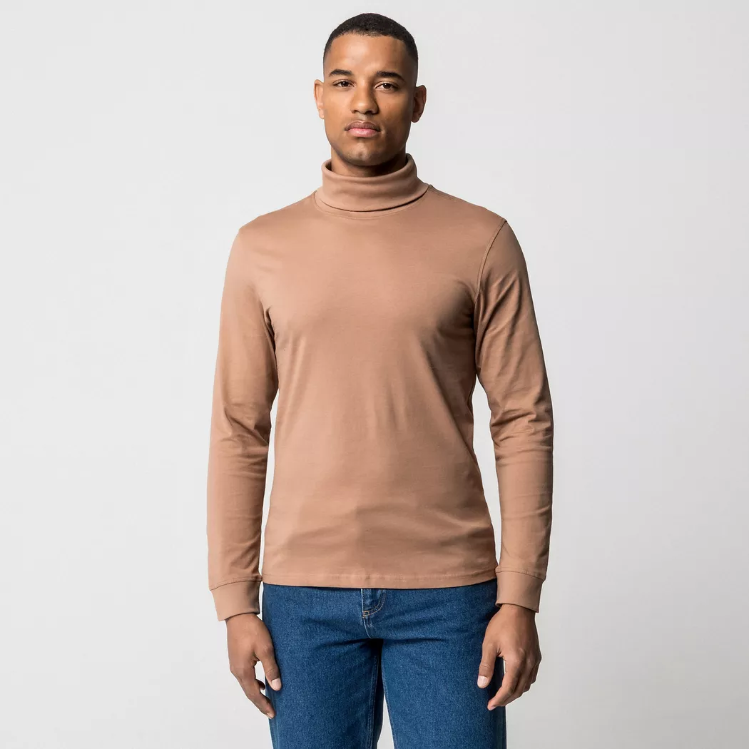Manor Man - T-Shirt, langarm, für Herren, Santiago, Größe S