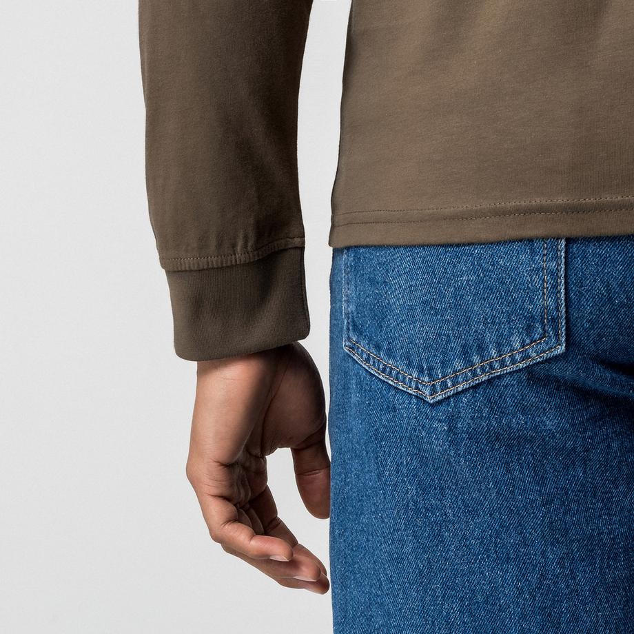 Manor Man Langarm T-Shirt  