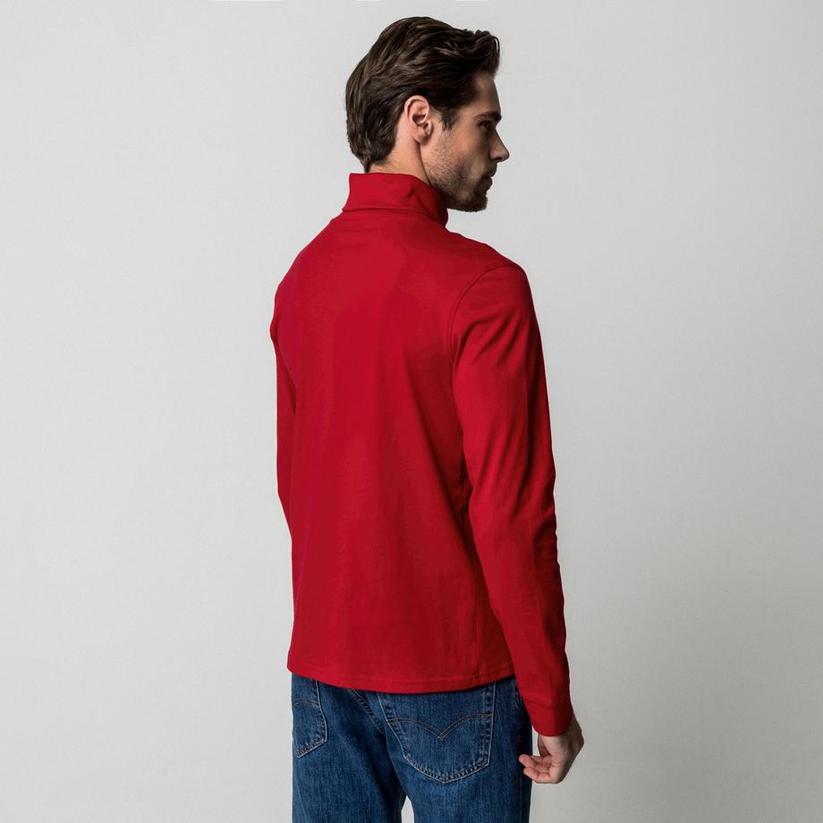 Manor Man T-Shirt Dolcevita Maniche Lunghe  