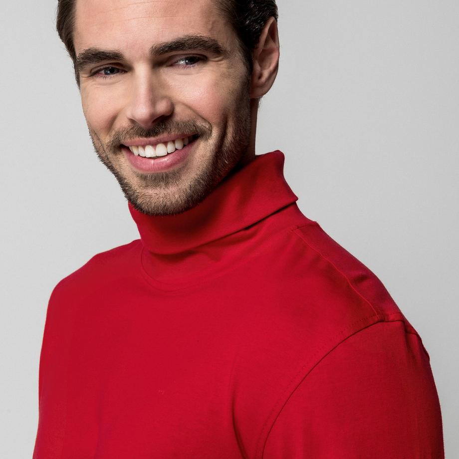 Manor Man T-Shirt Dolcevita Maniche Lunghe  