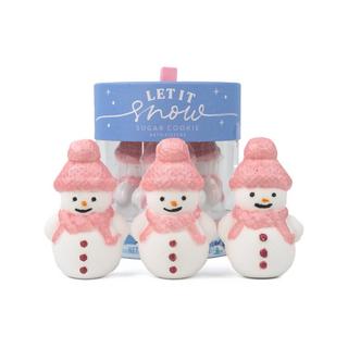 The Sommerset Toiletry  Badefizzer in Geschenkbox Snowman 'Let it Snow'  