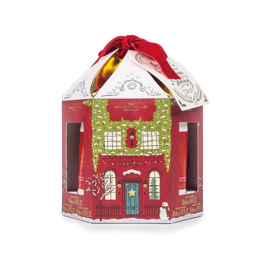 The Sommerset Toiletry  Körperpflege-Geschenkset Snow House - The Night Before Christmas  