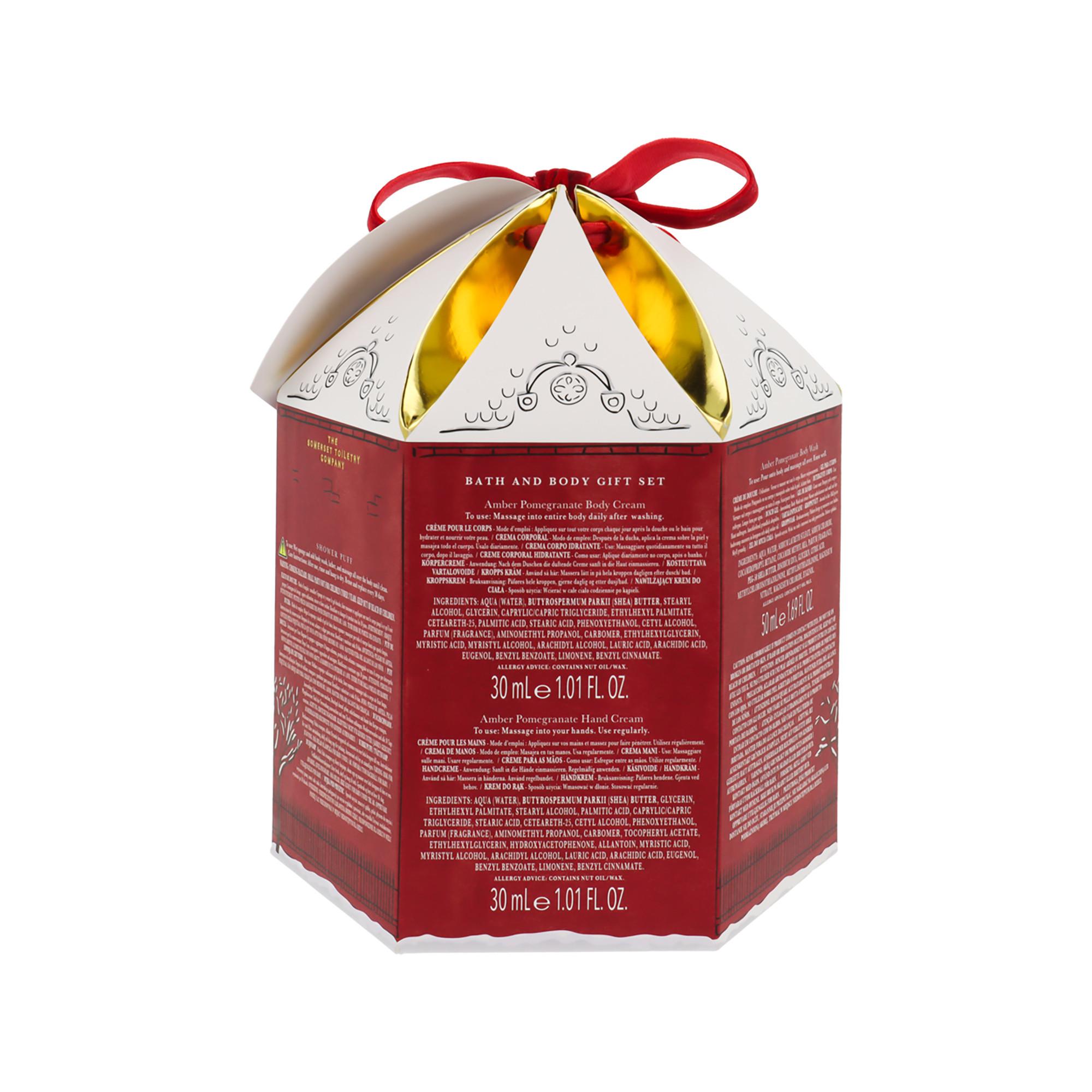 The Sommerset Toiletry  Körperpflege-Geschenkset Snow House - The Night Before Christmas  