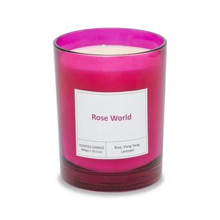 Manor Duftkerze im Glas Rose World 