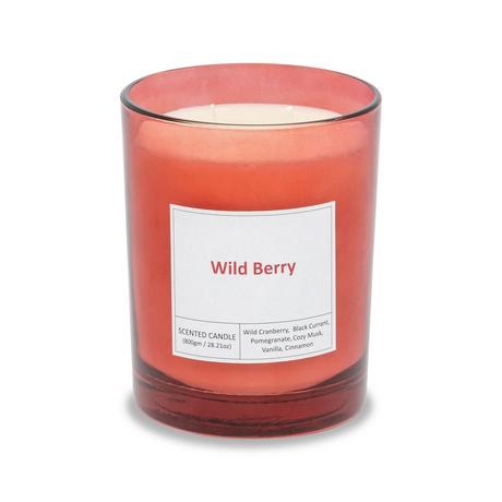 Manor Bougie parfumée en verre Wild Berry 