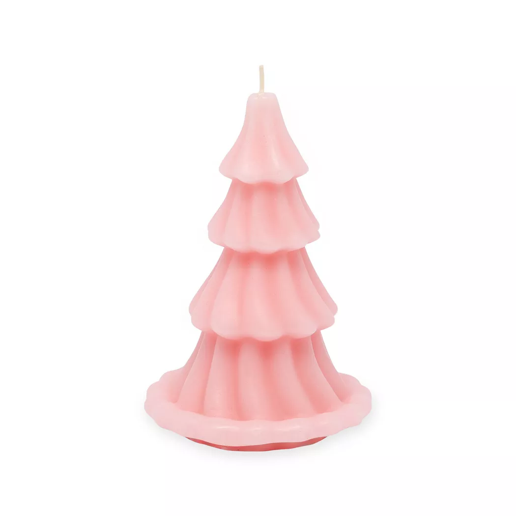 Manor - Weihnachtskerzen, 9.5X14CM, Rosa