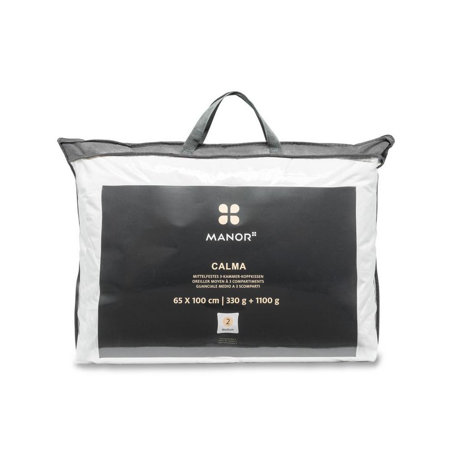 Manor Calma Cuscino Semiduro Piume 3 Camere  