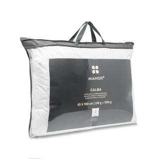 Manor Calma Mittelfestes 3-Kammer Daunen Federkissen  
