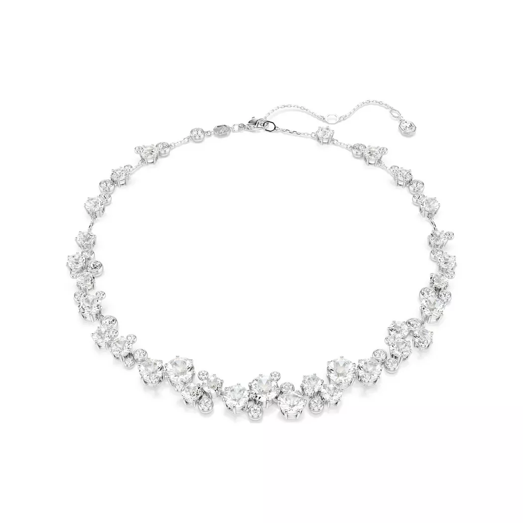 Swarovski - Halskette, Constella, 38cm, Silberfarben