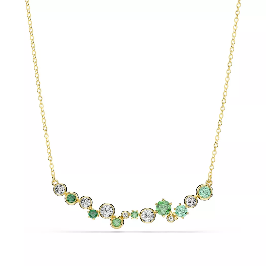 Swarovski - Halskette, Constella, 38cm, Goldfarben