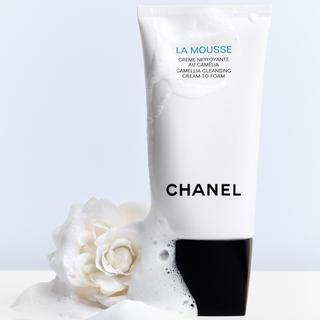 CHANEL LA MOUSSE CRÈME NETTOYANTE AU CAMÉLIA 