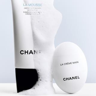 CHANEL LA MOUSSE CRÈME NETTOYANTE AU CAMÉLIA 