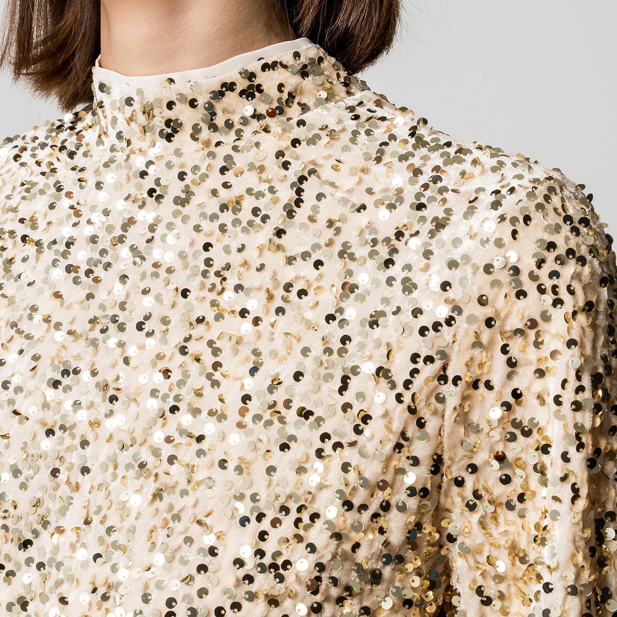 Manor Woman Robe de cocktail à paillettes  