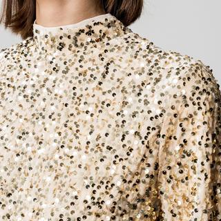 Manor Woman Robe de cocktail à paillettes  