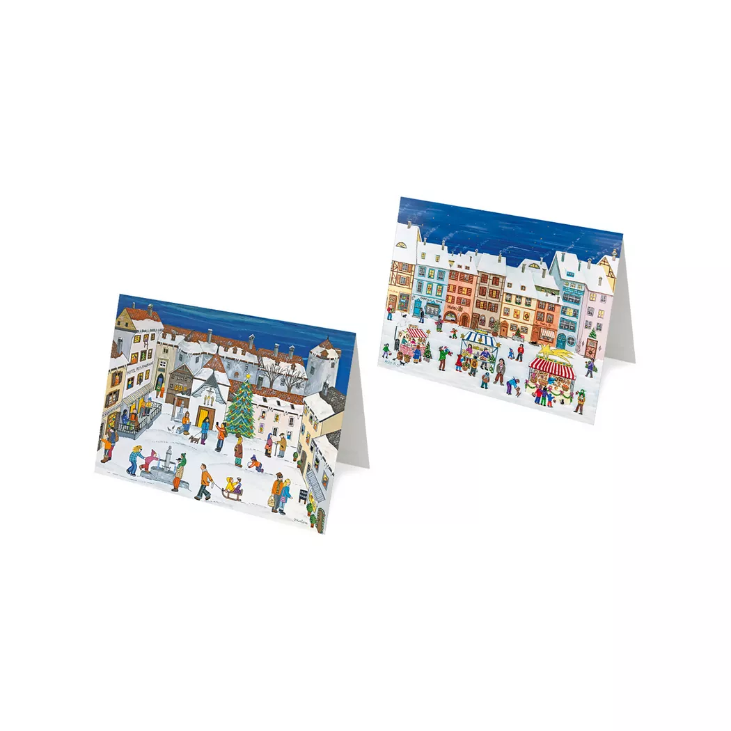 Unicef - Weihnachtskarten Set, 11.7X17.3CM, Multicolor 7