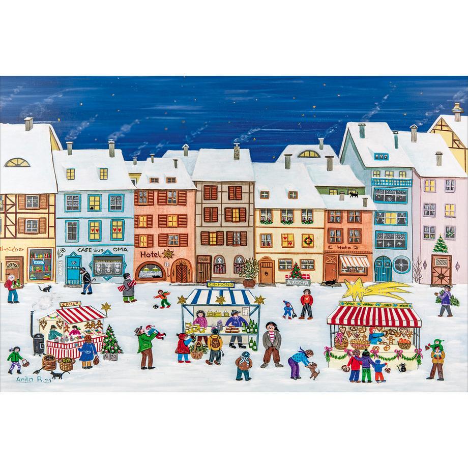 Unicef Weihnachtskarten Set Christmas in the City 