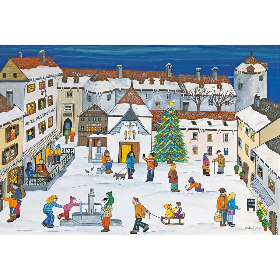 Unicef Weihnachtskarten Set Christmas in the City 