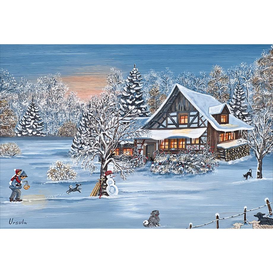 Unicef Weihnachtskarten Set In the Country 