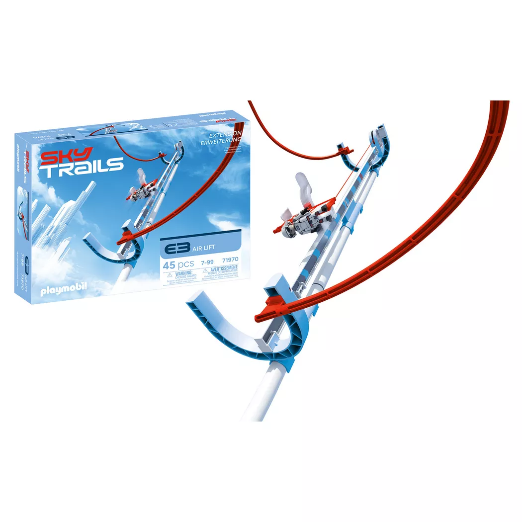 Playmobil - 71970 Sky Trails: Air Lift, Multicolor