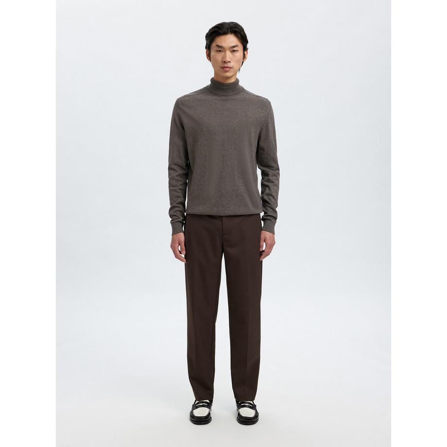 SELECTED Pull Col Roulé  