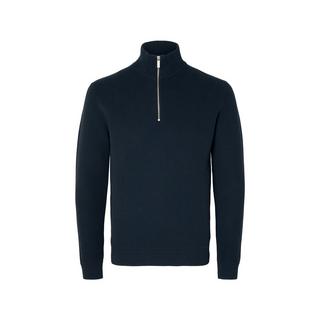 SELECTED SLHDane Strickstruktur Half Zip Pullover  