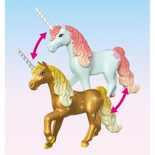 Playmobil  71838 Gemütliches Feenzuhause mit Goldeinhorn und Stall 