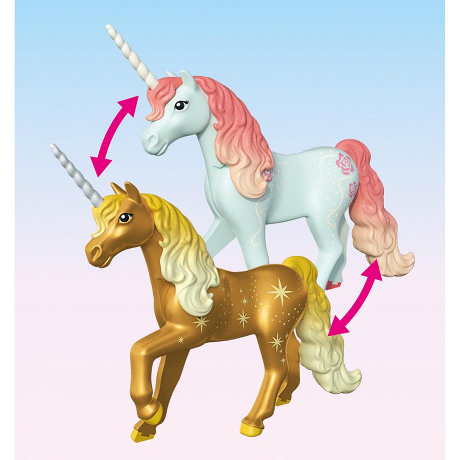 Playmobil  71838 Maison de fée avec licorne dorée 