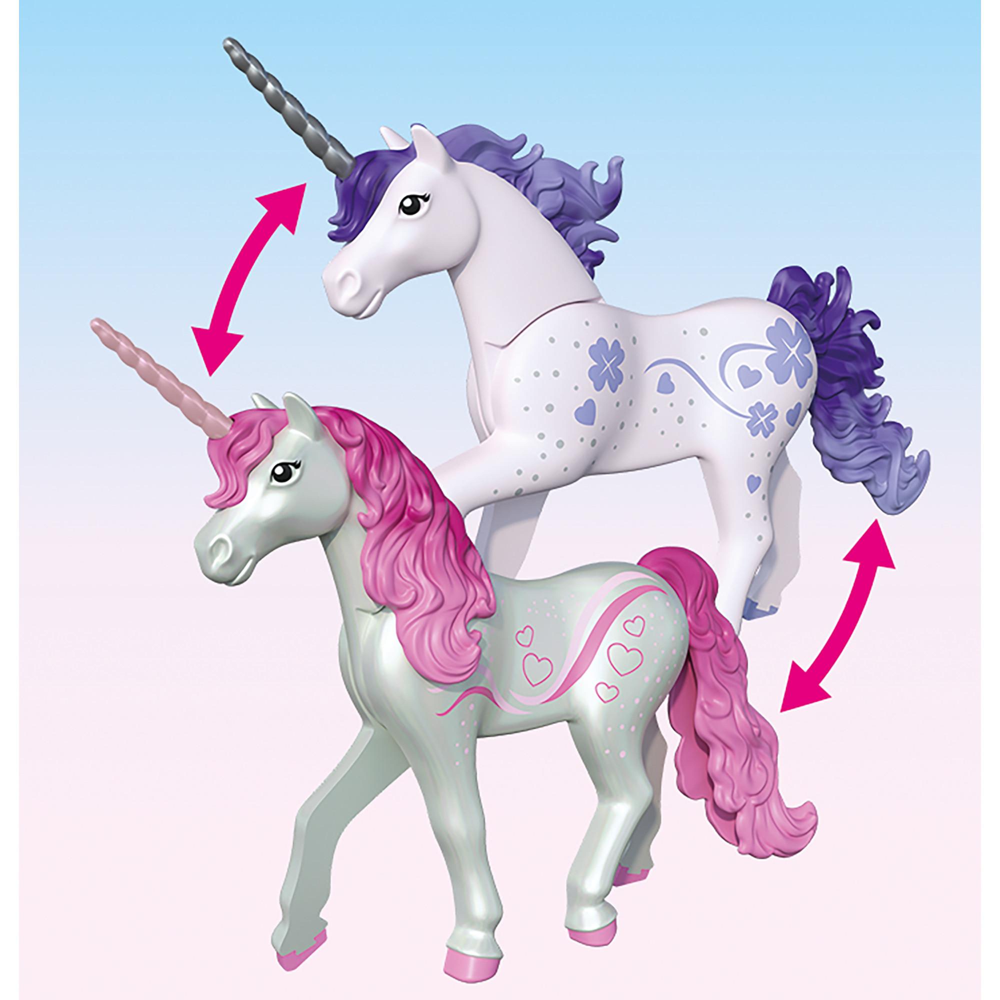 Playmobil  71839 Zauberhafter Einhorn-Stall für Mama und Fohlen 