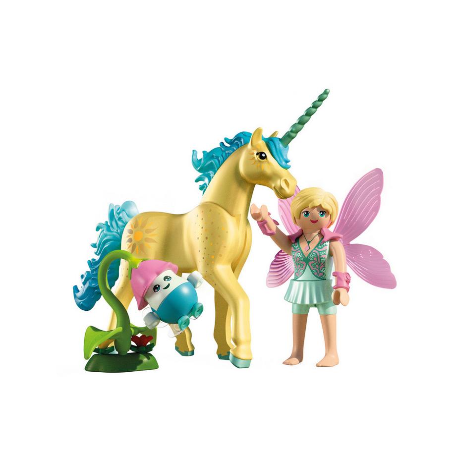 Playmobil  71842 Sammeleinhorn Sonnenscheinblüte mit Fee 