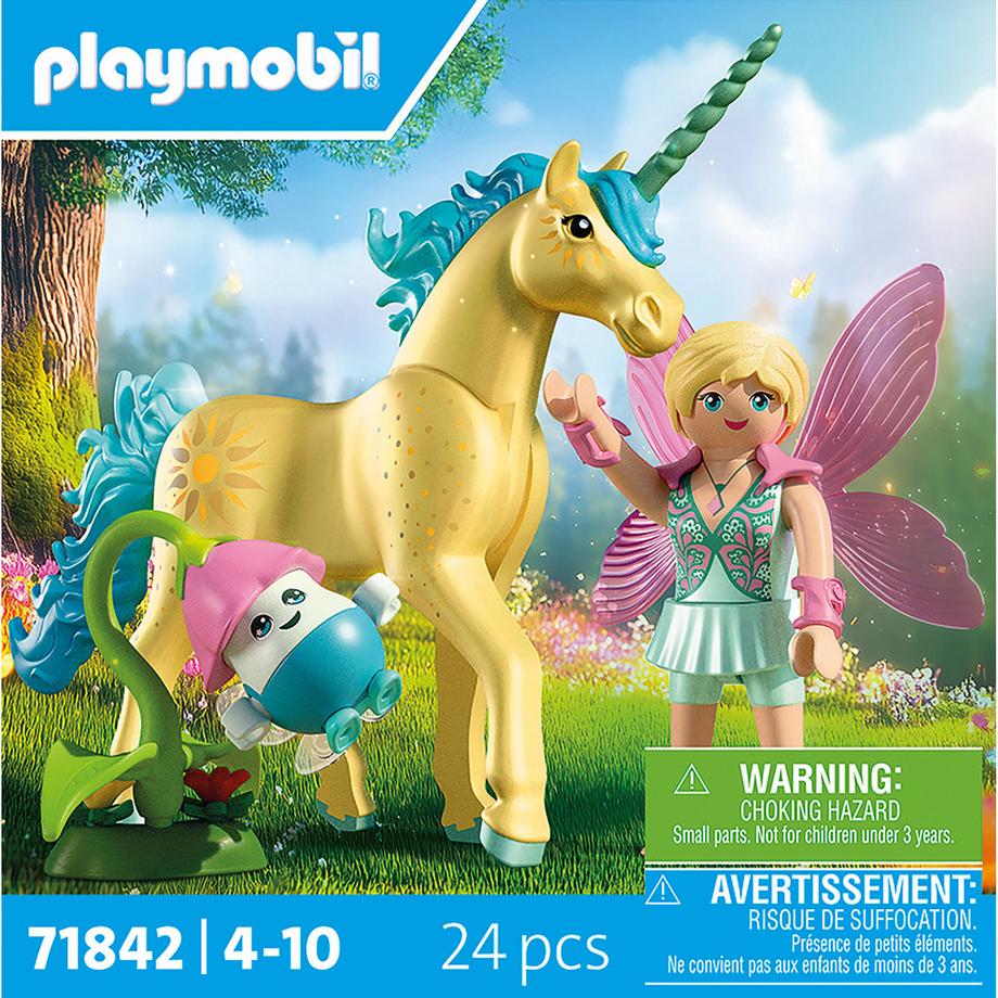 Playmobil  71842 Sammeleinhorn Sonnenscheinblüte mit Fee 