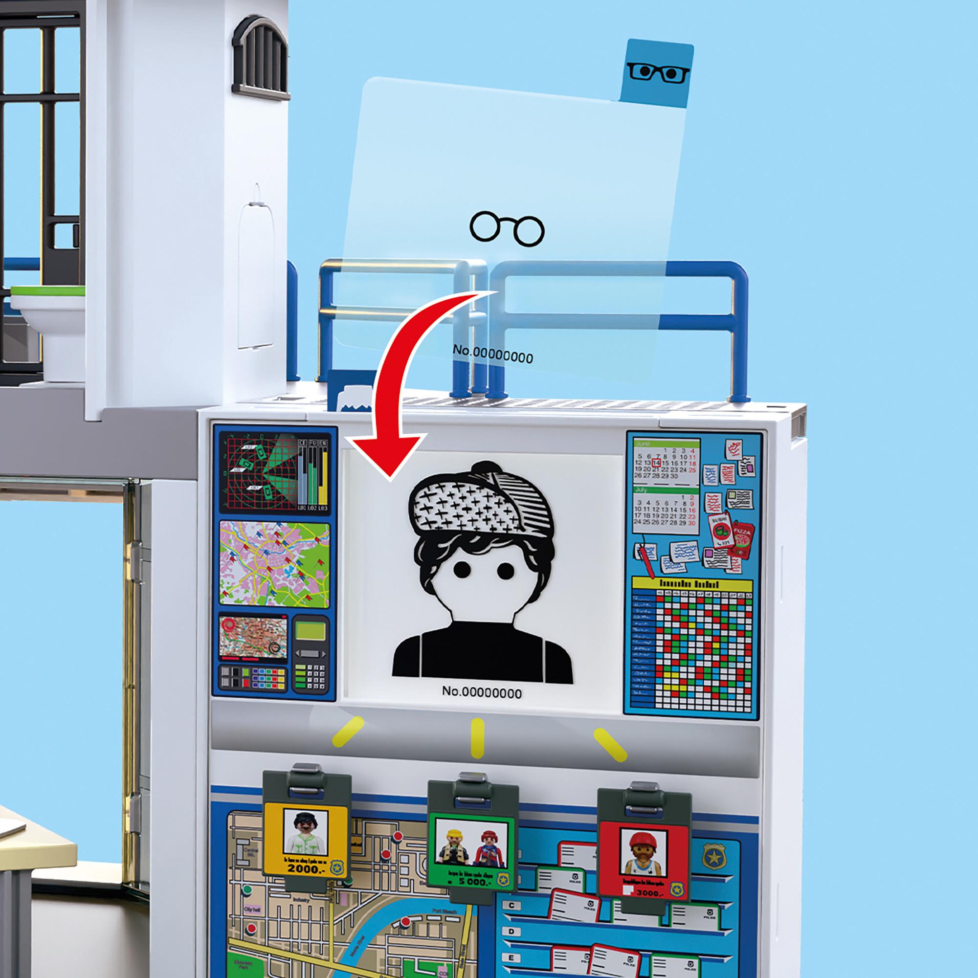 Playmobil  71874 Centrale di polizia:sala investigativa 