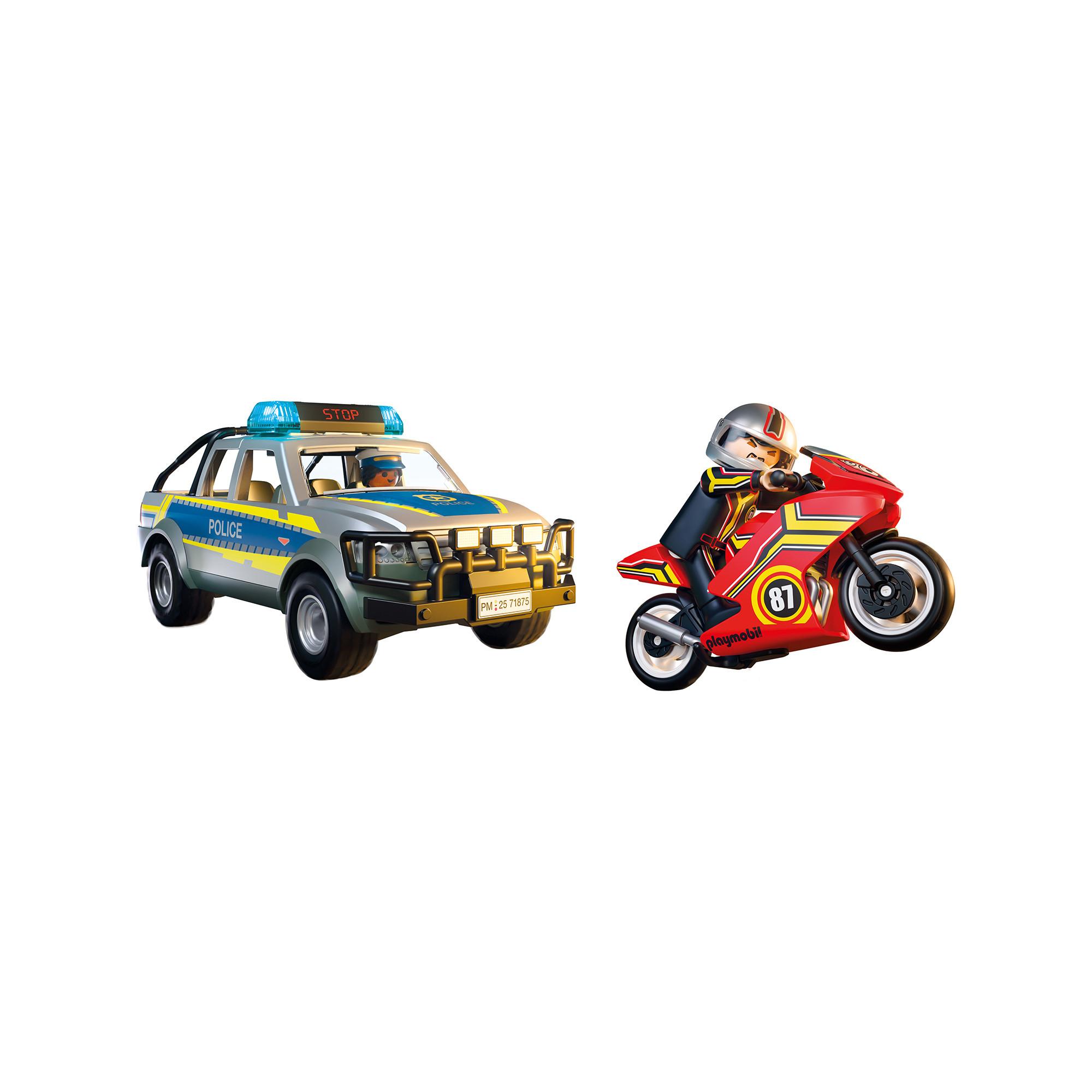 Playmobil  71875 Inseguimento con pick-up della polizia 