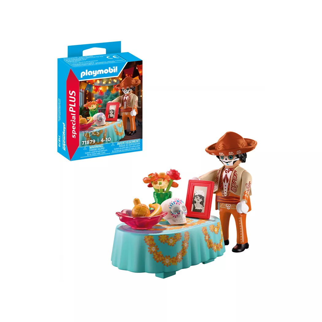 Playmobil - 71879 Día de los Muertos, Multicolor