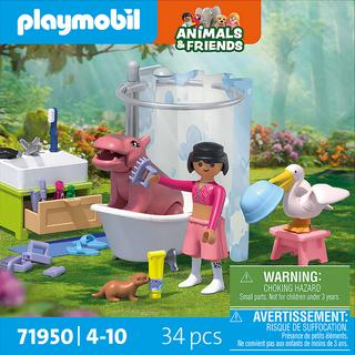 Playmobil  71950 Il Bagno dei nostri amici animali 