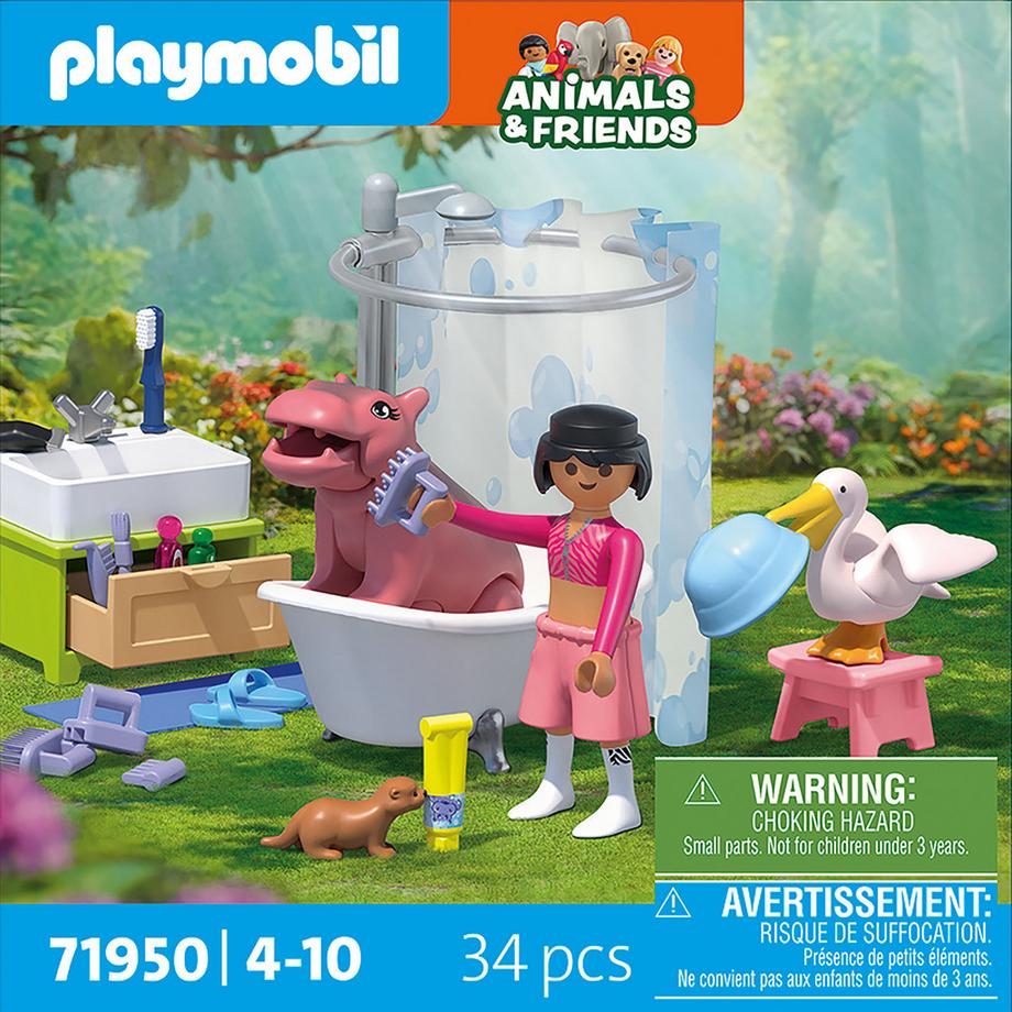Playmobil  71950 Il Bagno dei nostri amici animali 