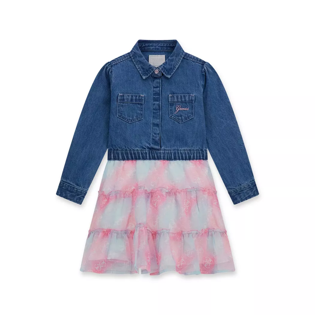 Guess - Jeanskleid, 4A, Blau Denim