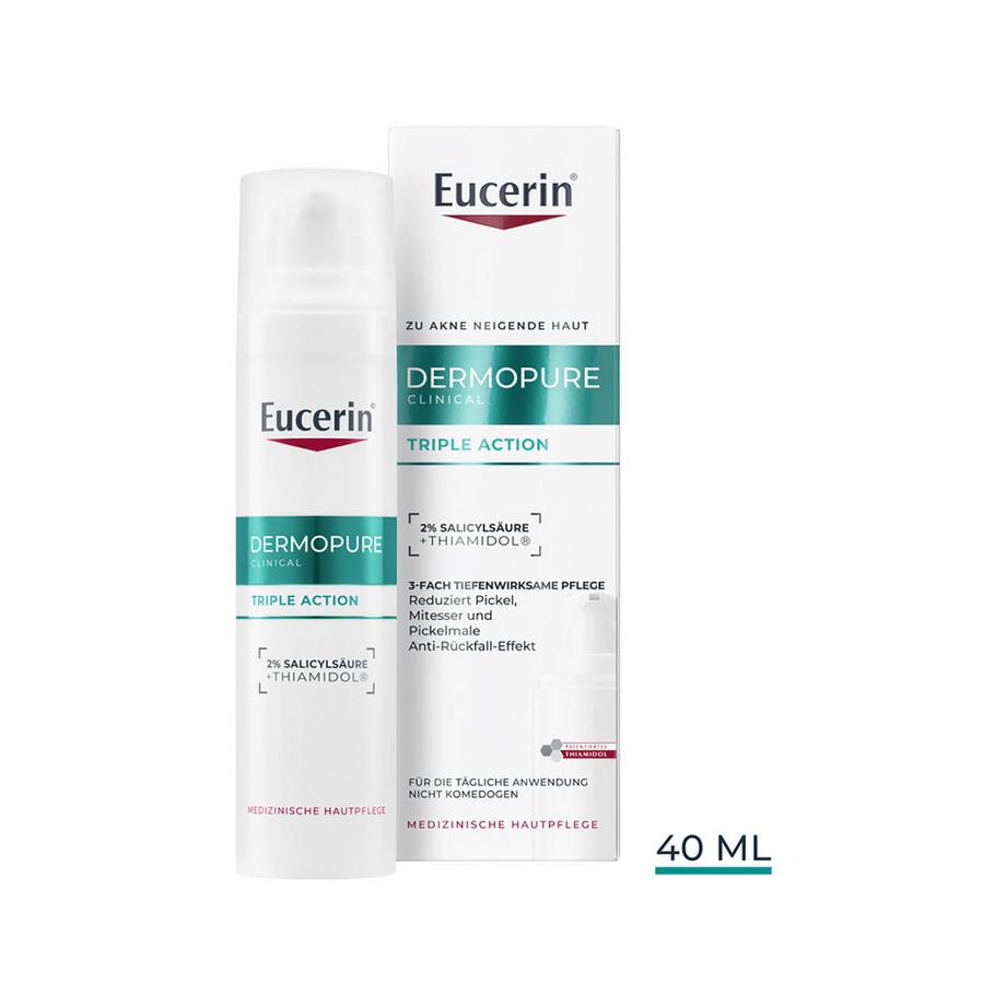 Eucerin  DERMOPURE CLINICAL Fluide Correcteur Triple Effet 