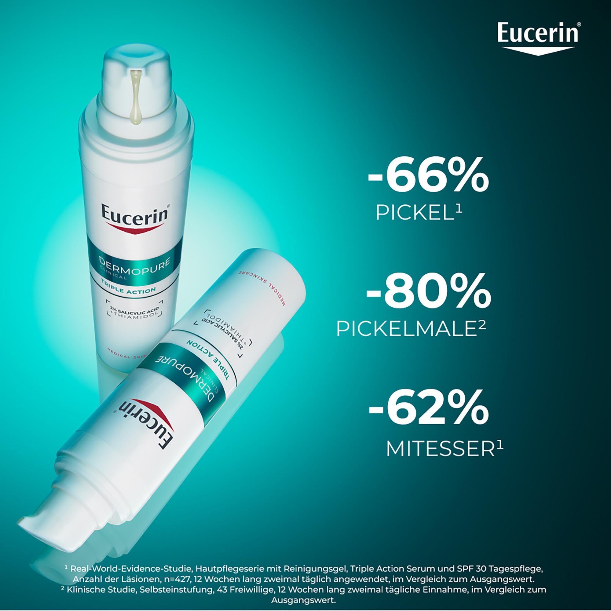Eucerin  DERMOPURE CLINICAL Fluide Correcteur Triple Effet 