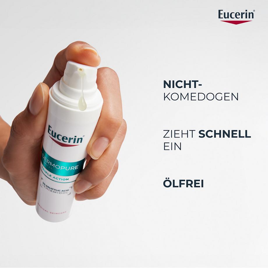 Eucerin  DERMOPURE CLINICAL Fluide Correcteur Triple Effet 