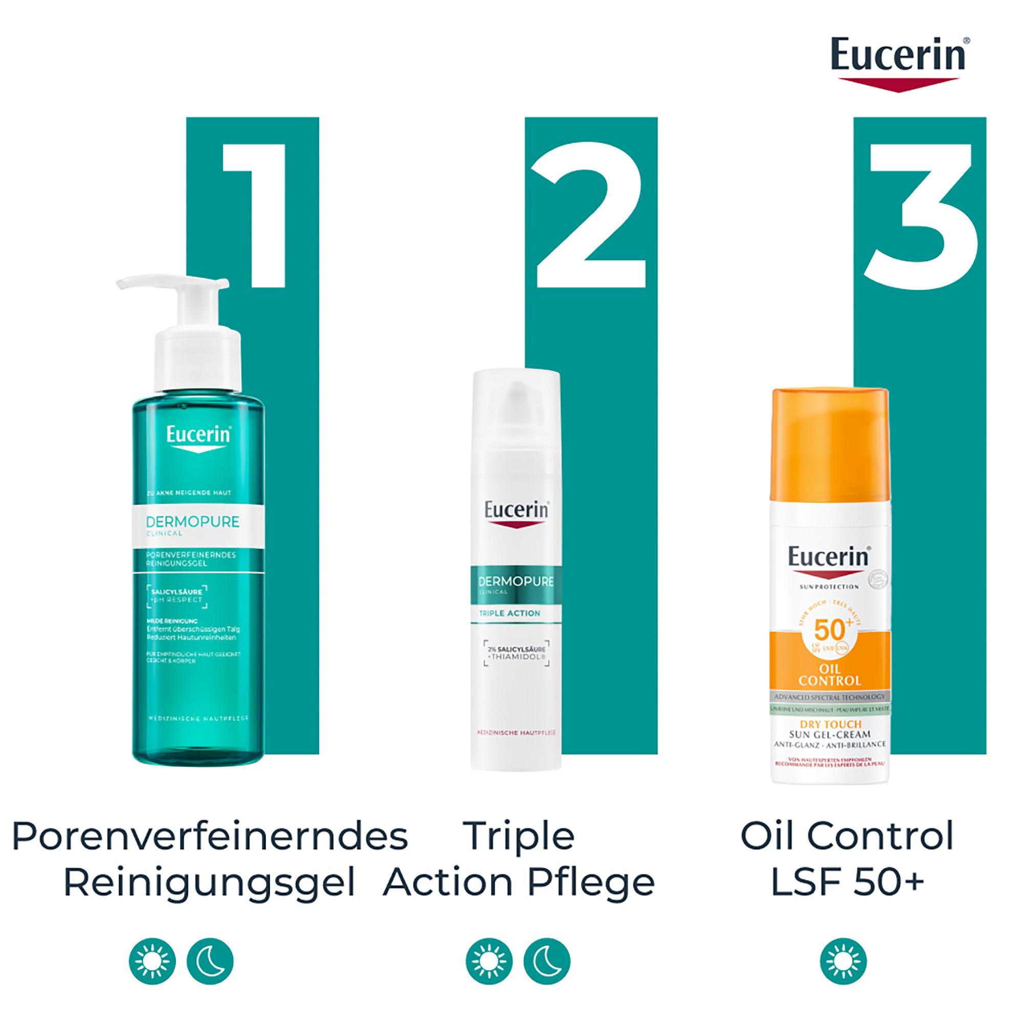 Eucerin  DERMOPURE CLINICAL Fluide Correcteur Triple Effet 