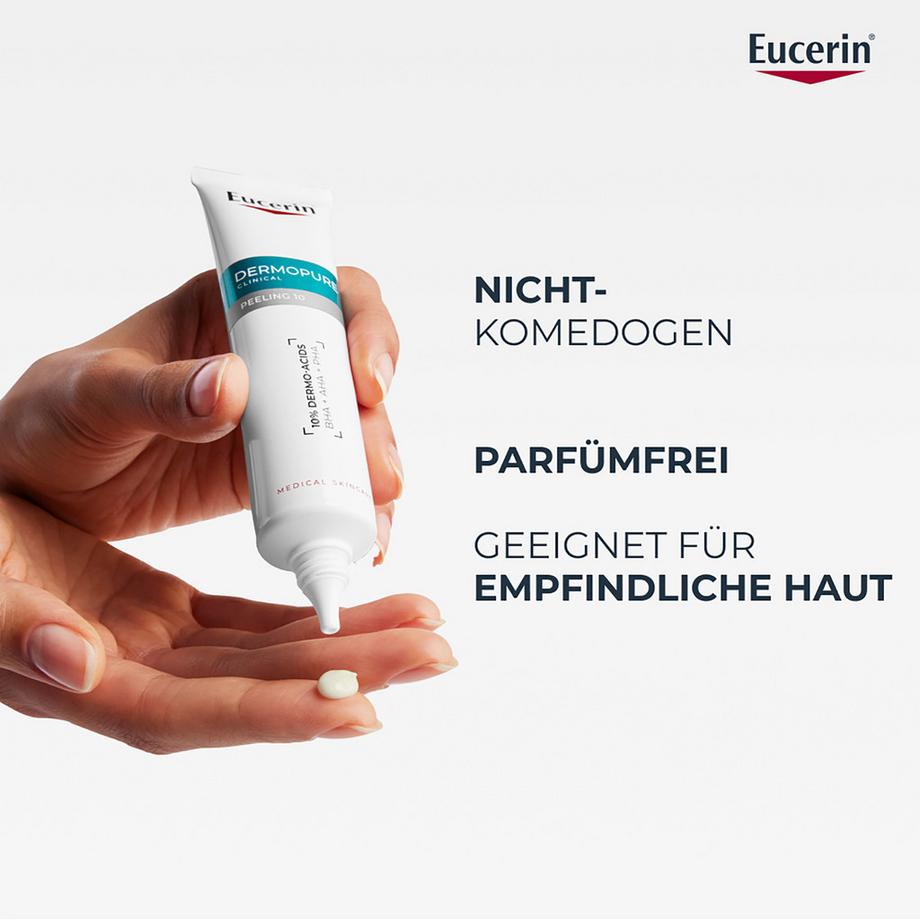 Eucerin  DERMOPURE CLINICAL  Peeling 10 - Hautbilderneuernde Nachtpflege 