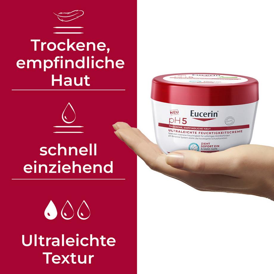 Eucerin  pH5 Ultraleichte Feuchtigkeitscreme 