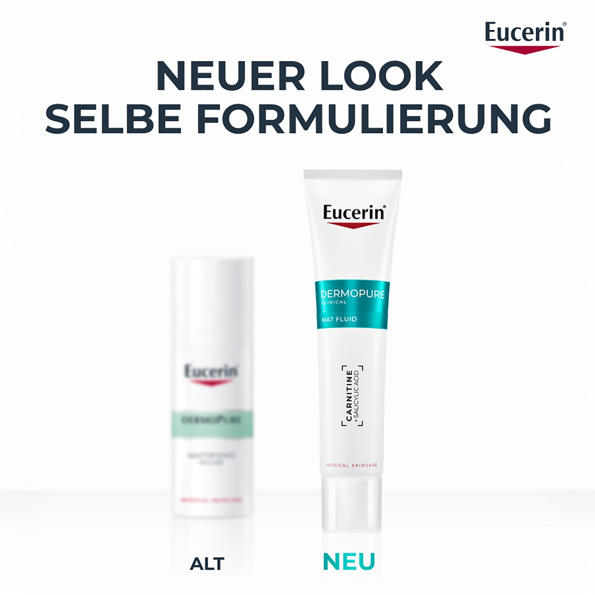 Eucerin  DERMOPURE CLINICAL Fluide Matifiant 