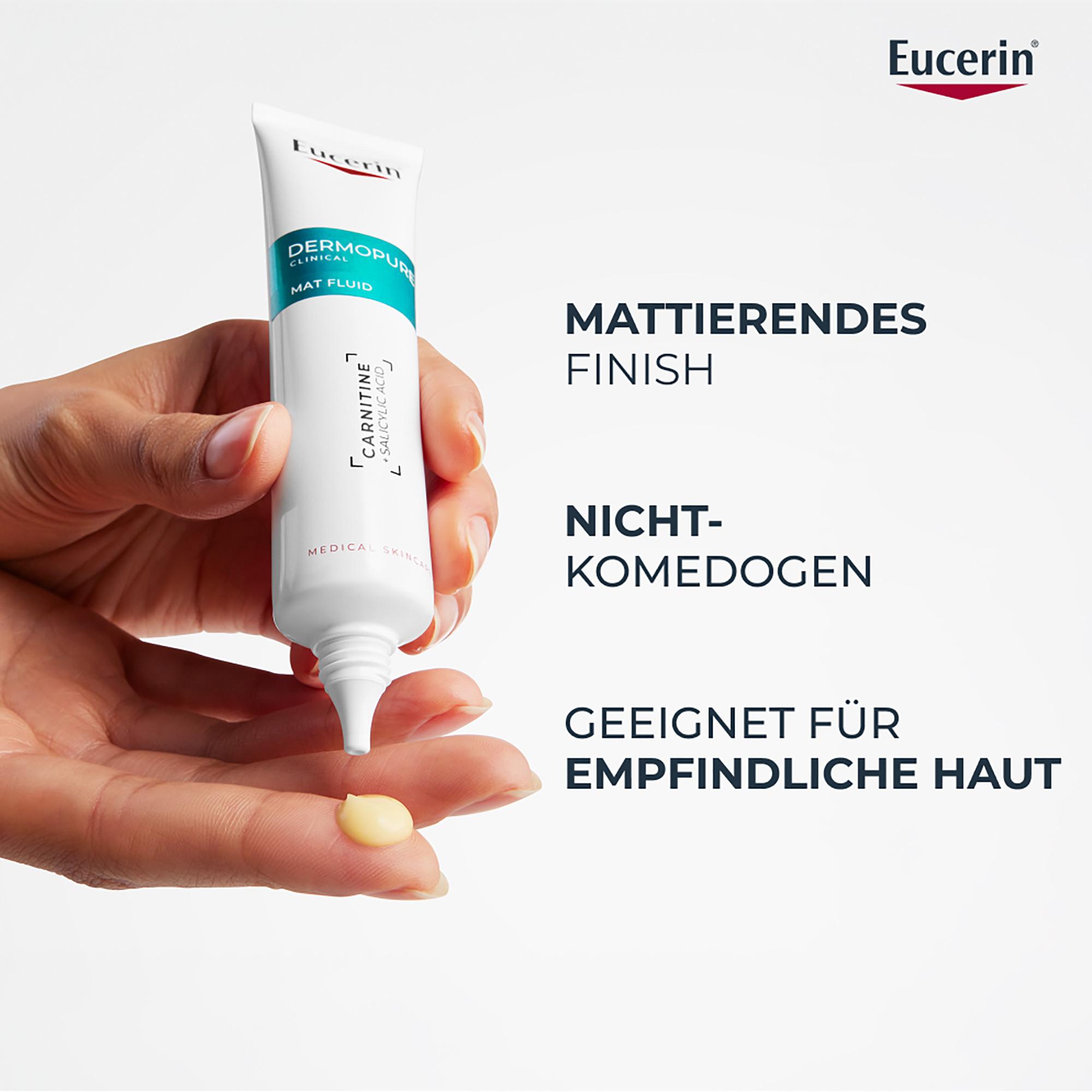 Eucerin  DERMOPURE CLINICAL Fluide Matifiant 
