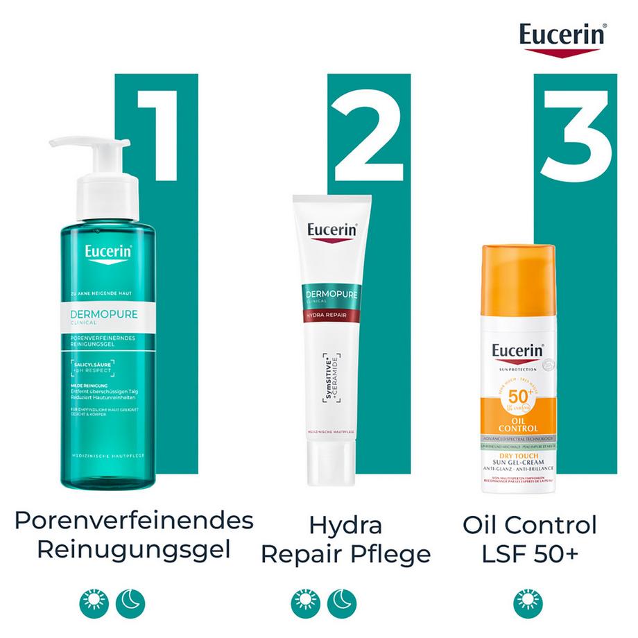Eucerin  DERMOPURE CLINICAL  Hydra Repair - Therapiebegleitende Feuchtigkeitspflege 