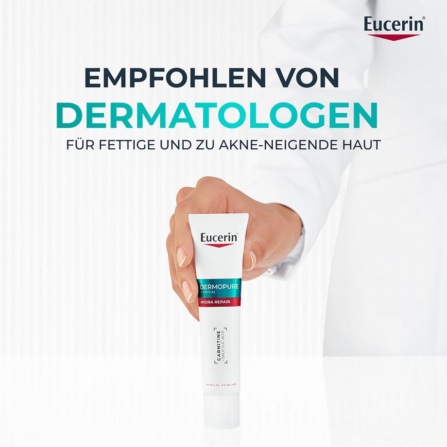 Eucerin  DERMOPURE CLINICAL  Hydra Repair - Therapiebegleitende Feuchtigkeitspflege 