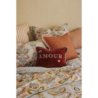 Olivier Desforges Beaumais Federa del cuscino motivo floreale  